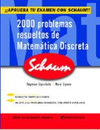 Portada del Libro 2000 Problemas Resueltos De Matematica Discreta
