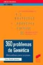 Portada del Libro 360 Problemas De Genetica Resueltos, Paso A Paso