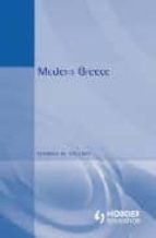 Portada del Libro A History Of Modern Greece