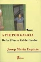 Portada del Libro A Pie Por Galicia: De La Ulloa A Val De Camba