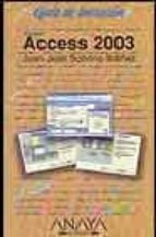 Portada del Libro Access 2003