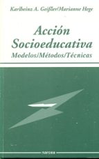 Portada del Libro Accion Socioeducativa: Modelos, Metodos, Tecnicas