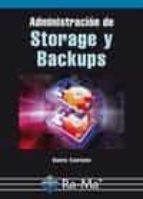 Portada del Libro Administracion Storage Y Backups