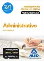 Administrativo De La Administracion General Del Estado . Temario Volumen 1