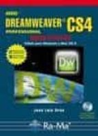 Portada del Libro Adobe Dreamweaver Cs4 Professional: Curso Practico