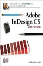 Portada del Libro Adobe Indesign Cs One-on-one