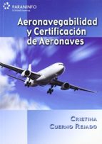 Portada del Libro Aeronavegabilidad Y Certificacion De Aeronaves