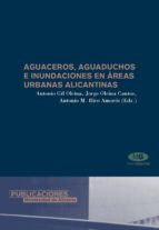 Portada del Libro Aguaceros, Aguaduchos E Inundaciones En Areas Urbanas Alicantinas