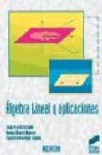 Portada del Libro Algebra Lineal Y Aplicaciones