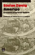 Portada del Libro Amerigo: La Cronica D Un Error Historic