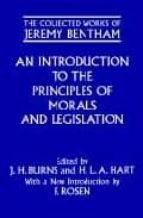 Portada del Libro An Introduction To The Principles Of Morals And Legislation