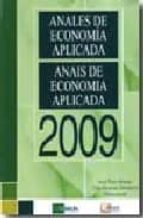 Portada del Libro Anales De Economia Aplicada 2009