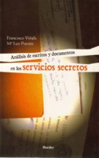 Analisis De Escritos Y Documentos En Los Servicios Secretos