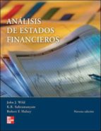 Portada del Libro Analisis De Estados Financieros