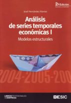 Portada del Libro Analisis De Series Temporales Economicas I: Modelos Estructurales