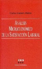 Portada del Libro Analisis Microeconomico De La Satisfaccion Laboral