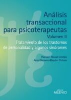 Portada del Libro Analisis Transaccional Para Psicoterapeutas Vol. Ii