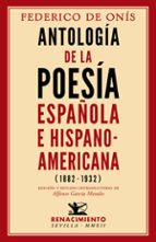 Portada del Libro Antologia De La Poesia Española E Hispanoamericana