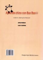 Portada del Libro Aprende Chino Con Bao Bao Profesor