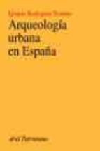 Portada del Libro Arqueologia Urbana En España