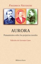Portada del Libro Aurora: Pensamientos Sobre Los Prejuicios Morales