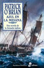 Portada del Libro Azul En La Mesana: Una Novela De La Armada Inglesa