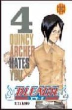 Portada del Libro Bleach 4 Quincy Archer Hates You
