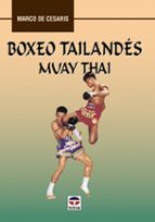 Portada del Libro Boxeo Tailandes: Muay Thai