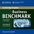 Portada del Libro Business Benchmark Pre-intermediate To Intermadiate . Bulats Class Audio Cds