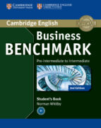 Portada del Libro Business Benchmark Pre-intermediate To Intermadiate . Bulats Student´s Book