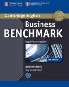 Portada del Libro Business Benchmark Upper-intermediate. Bulats Stude Nt´s Book