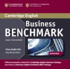 Portada del Libro Business Benchmark Upper-intermediate Business Vant Age Class Audio Cds