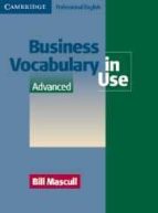 Portada del Libro Business Vocabulary In Use. Advanced