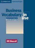 Portada del Libro Business Vocabulary In Use