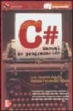 Portada del Libro C# Manual De Programacion