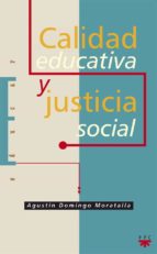 Portada del Libro Calidad Educativa Y Justicia Social