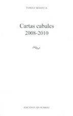 Portada del Libro Cartas Cabales 2008-2010