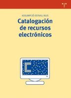 Portada del Libro Catalogacion De Recursos Electronicos