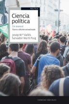 Portada del Libro Ciencia Politica: Un Manual