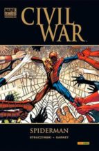 Portada del Libro Civil War: Spiderman