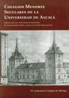 Colegios Menores Seculares De La Universidad De Alcala