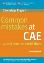Portada del Libro Common Mistakes At Cae And How To Avoid Them
