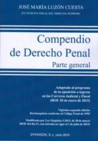 Compendio Derecho Penal Parte General Ed 2015