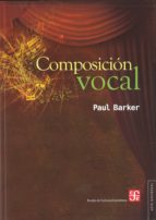 Portada del Libro Composicion Vocal