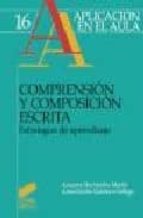 Portada del Libro Comprension Y Composicion Escrita: Estrategias De Aprendizaje