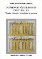 Portada del Libro Conservacion De Bienes Culturales: Teoria, Historia, Principios Y Normas