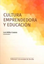 Portada del Libro Cultura Emprendedora Y Educación