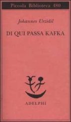 Portada del Libro Da Qui Passa Kafka