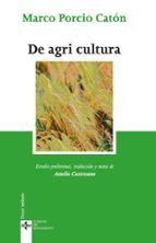 Portada del Libro De Agri Cultura