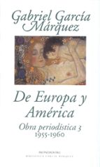 Portada del Libro De Europa Y America : Obra Periodistica 3